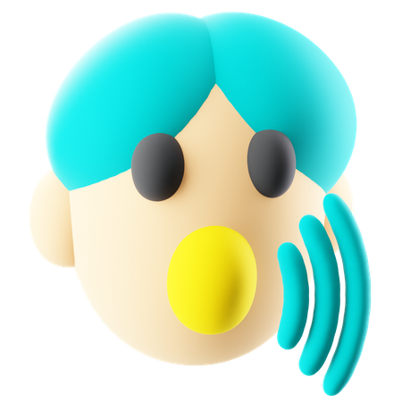 Speech Recognition  3D Icon