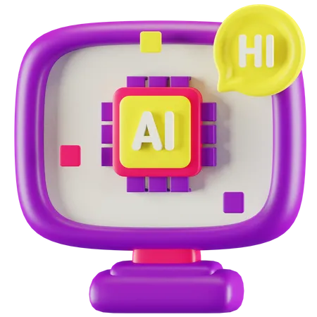 Speech Recognition  3D Icon