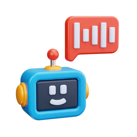 Speech Synthesis  3D Icon