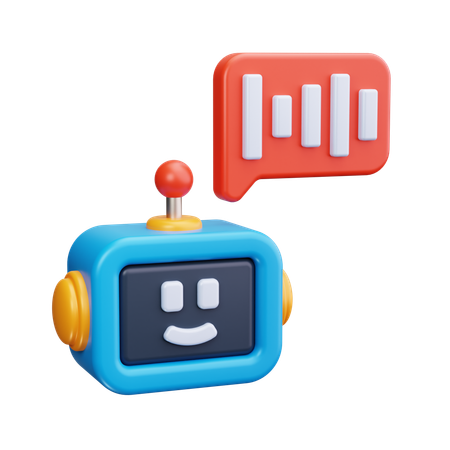 Speech Synthesis  3D Icon