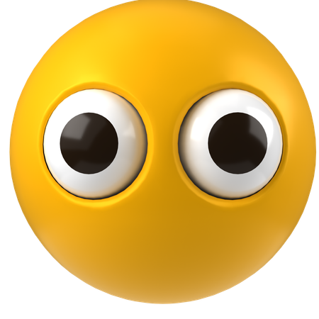 Speechless Emoji  3D Icon