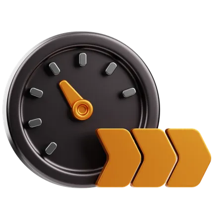 Speed Boost  3D Icon