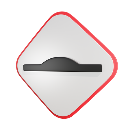 Speed Breaker  3D Icon