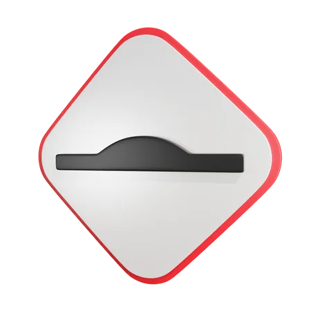 Speed Breaker  3D Icon