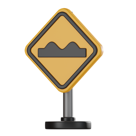 Speed bump  3D Icon