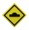 Speed Hump sign 3d icon