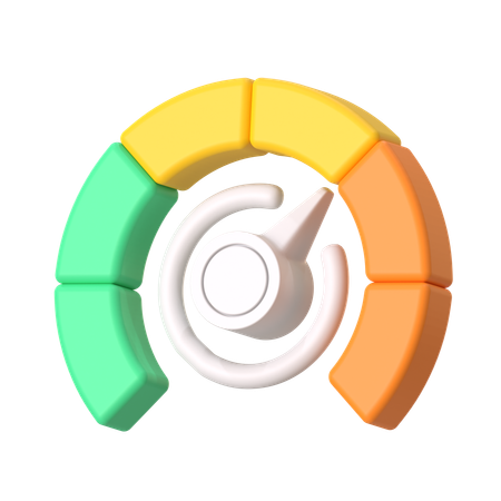 Speed Performance  3D Icon