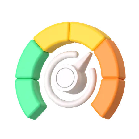 Speed Performance  3D Icon