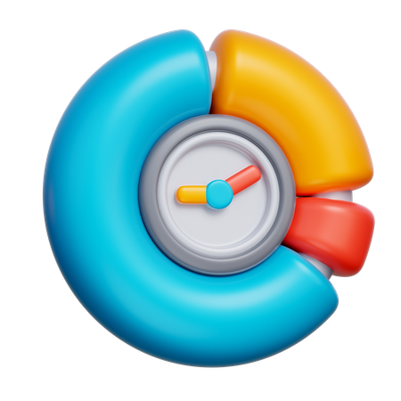 Speed Progress Tracker  3D Icon