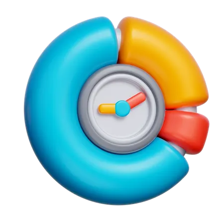 Speed Progress Tracker  3D Icon