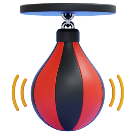 Speed Punching Bag  3D Icon