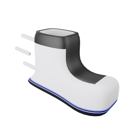 Speed-Schuh  3D Illustration
