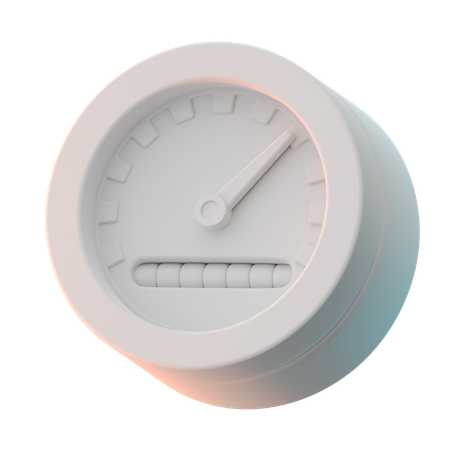 Speedo Tachometer  3D Icon
