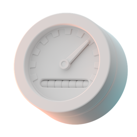 Speedo Tachometer  3D Icon