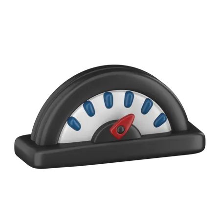 Speedometer Automotive Parts 3 D Icon 3D Icon