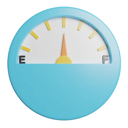 Speedometer  3D Icon