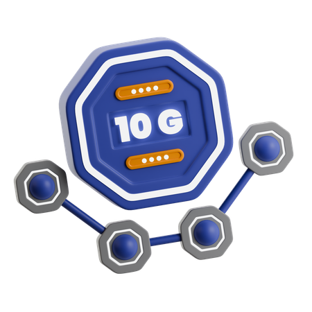 Speicherkarte 10 GB  3D Icon