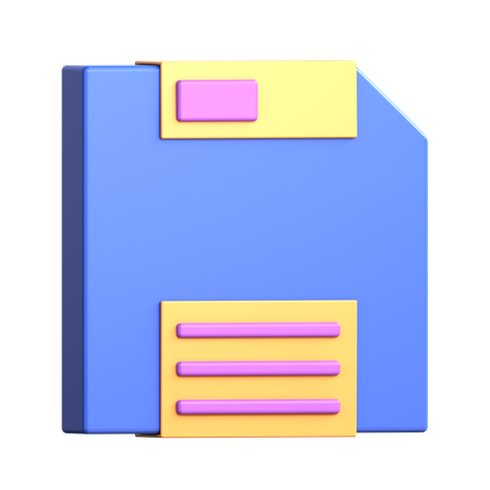 Speichern  3D Icon