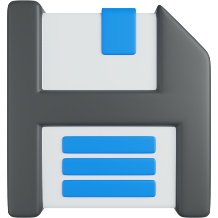 Speichern  3D Icon