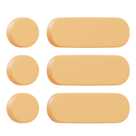Speisekarte  3D Icon