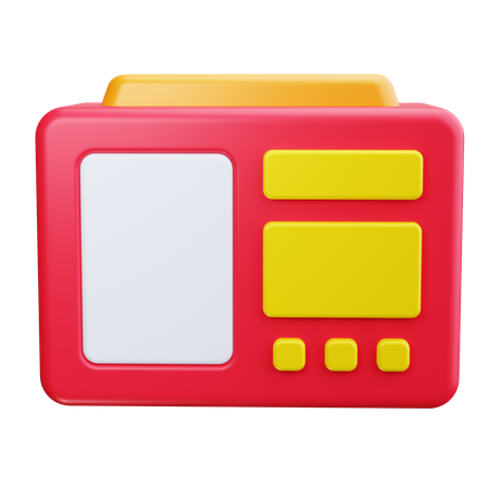 Spektrometer  3D Icon