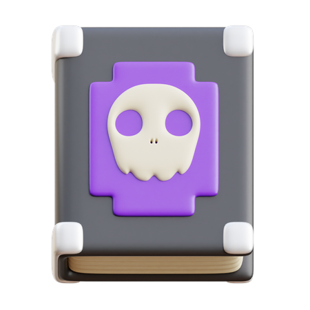 呪文書  3D Icon