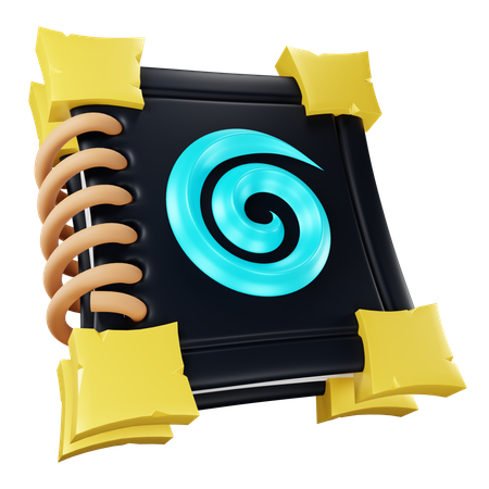 Spell Book  3D Icon