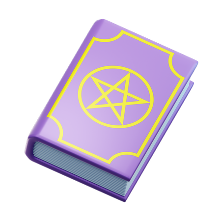 Spell Book  3D Icon