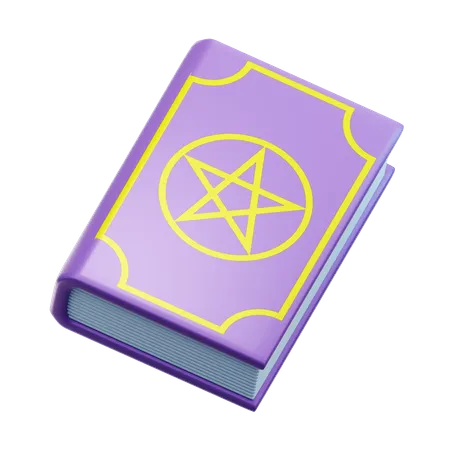 Spell Book  3D Icon