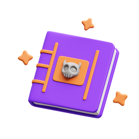 Spell Book  3D Icon