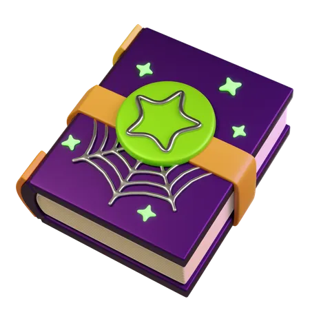 Spell Book  3D Icon