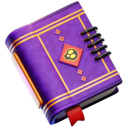 Spell Book  3D Icon