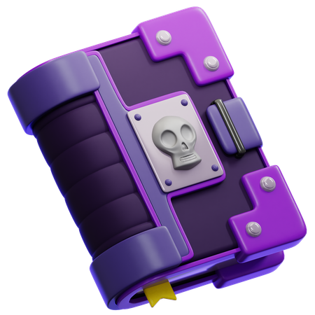 Spell Book  3D Icon