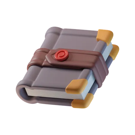 Spell Book  3D Icon