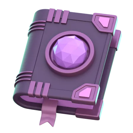 Spell Book  3D Icon