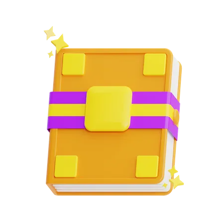 Spell Book  3D Icon