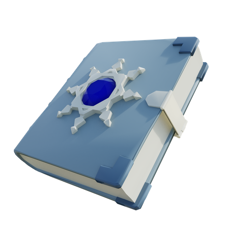 Spell Book  3D Illustration