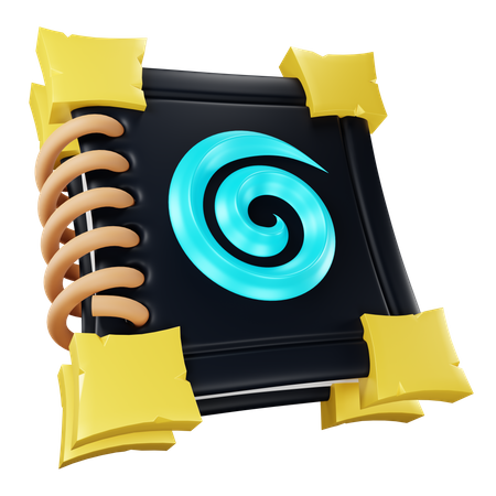 Spell Book 3D Icon