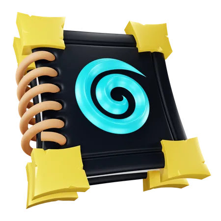 Spell Book 3D Icon