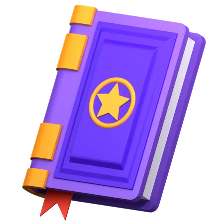 Spell Book  3D Icon