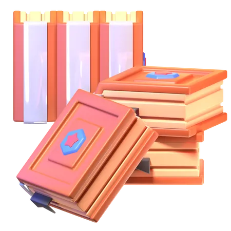 Spell Books  3D Icon