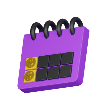 Spend Plan  3D Icon