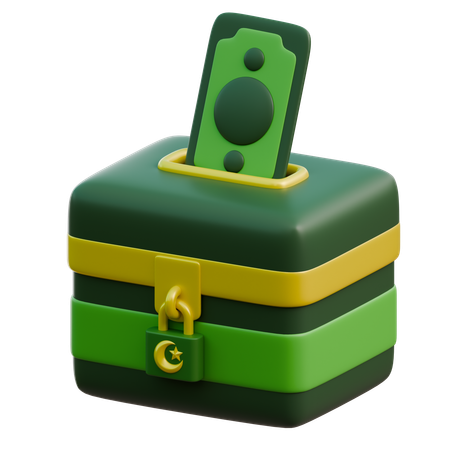 Spende  3D Icon