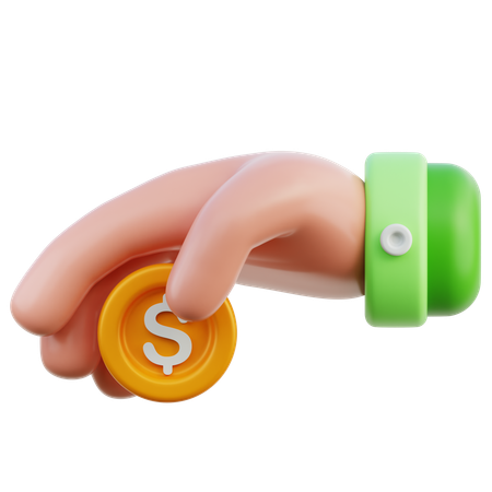 Spende  3D Icon