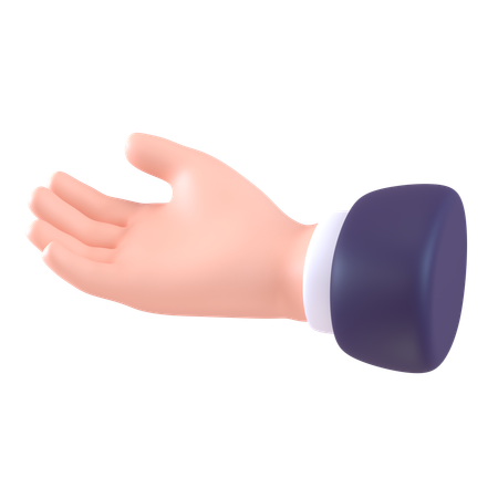 Spende-Handgeste  3D Icon