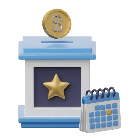 Spendenaktion  3D Icon