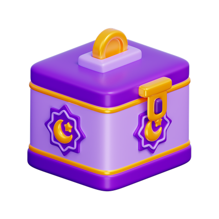 Spendenbox  3D Icon