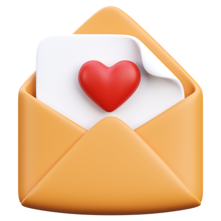 Spendenmail  3D Icon