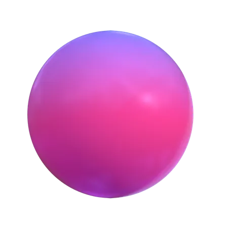 Sphere Abstract Shape  3D Icon