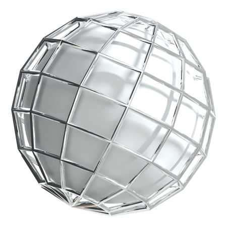 Sphere Abstract Shape  3D Icon